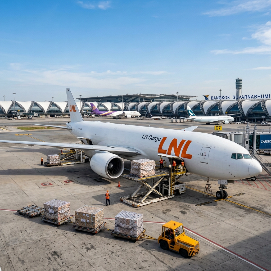 บริการขนส่งสินค้าทางอากาศ LNL Logistics ณ ท่าอากาศยานปักกิ่งแคปิตอล (PEK)