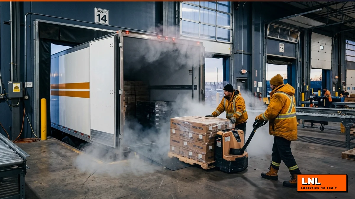 Containerized Transport for Commercial Supermarket Multideck Refrigerators