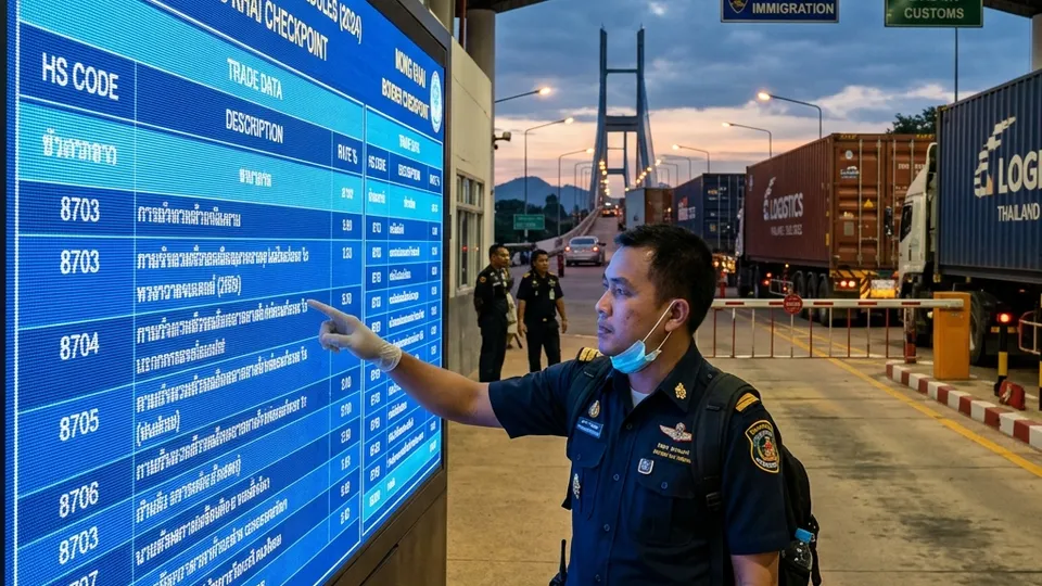 ข่าวการเปิดด่านพรมแดนใหม่และเส้นทางขนส่งสินค้าทางบกในอนาคต