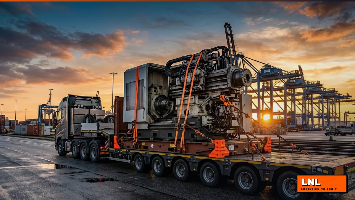 ตู้ FR และการขนส่งสินค้า Oversize Cargo / Breakbulk พร้อมพิธีการนำเข้าเครื่องจักร